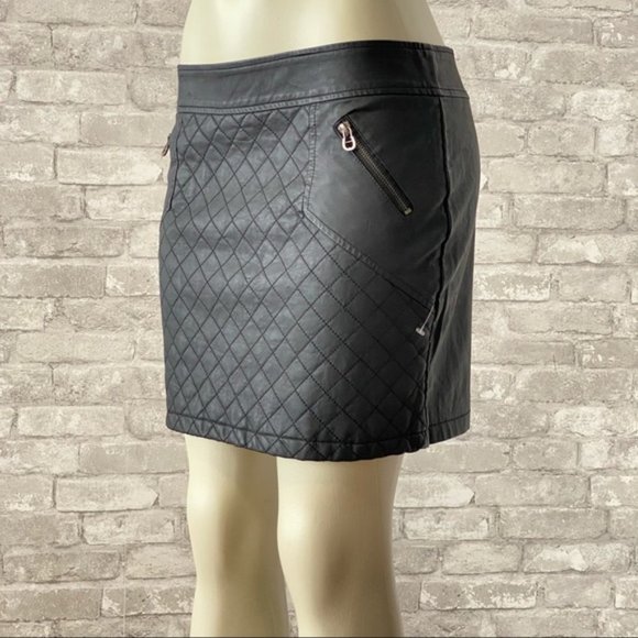 le chateau Dresses & Skirts - SOLD | NWT Le Chateau Faux Leather Black Mini Skirt